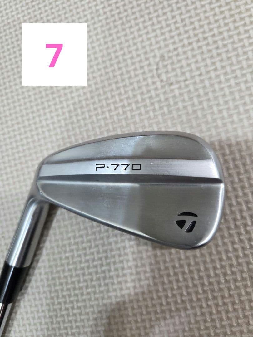 【匿名配送　即日発送】レフティTaylorMade P770 アイアン6本セット