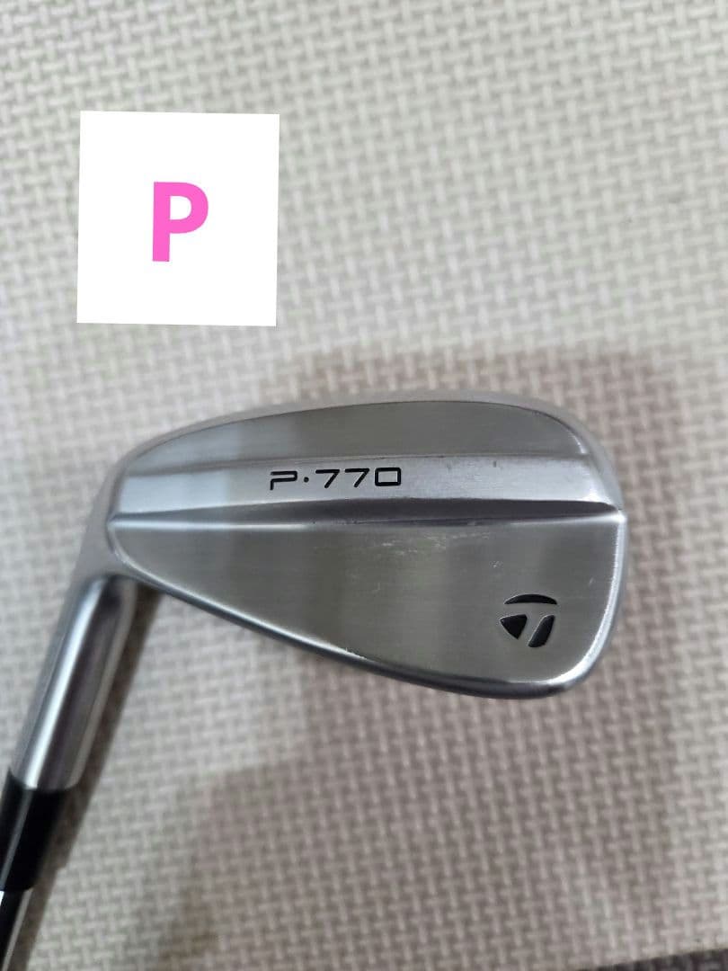 【匿名配送　即日発送】レフティTaylorMade P770 アイアン6本セット