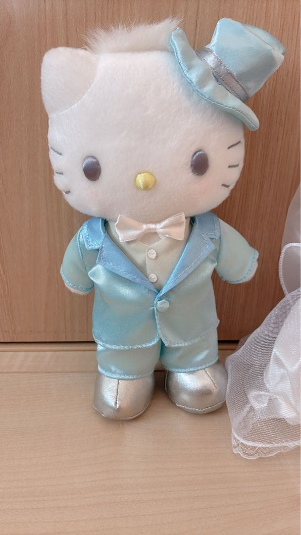ハローキティ ダニエル ウェディング ぬいぐるみ ペアセット 結婚式