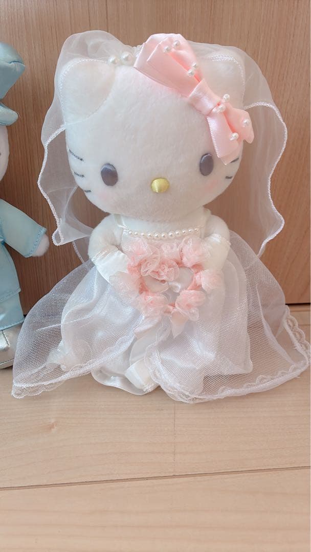 ハローキティ ダニエル ウェディング ぬいぐるみ ペアセット 結婚式