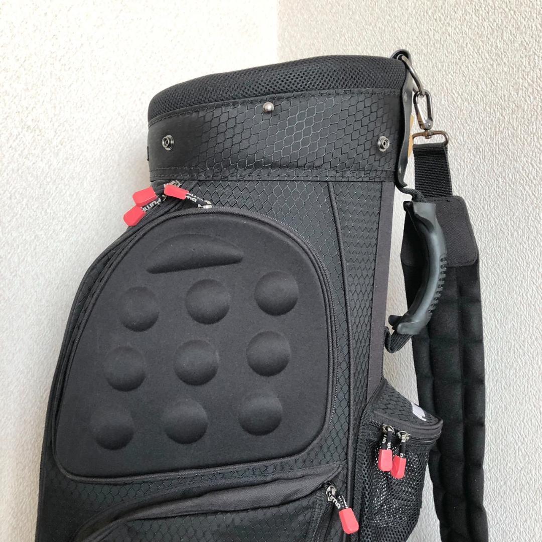 PUMA プーマ ゴルフ キャディバッグ カート型 5分割 ブラック