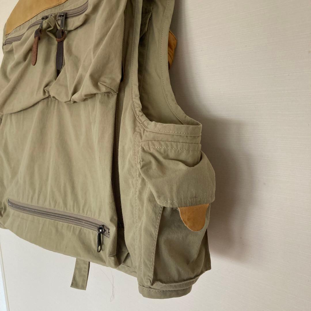 TIEMCO エントモロジストⅡ ベスト Lサイズ カーキ 90年代ビンテージ