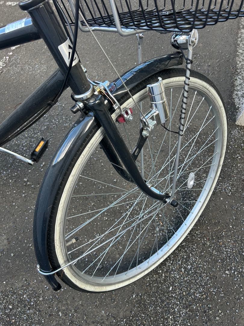 自転車　27インチ　ママチャリ　変速付き　札幌　8月まで