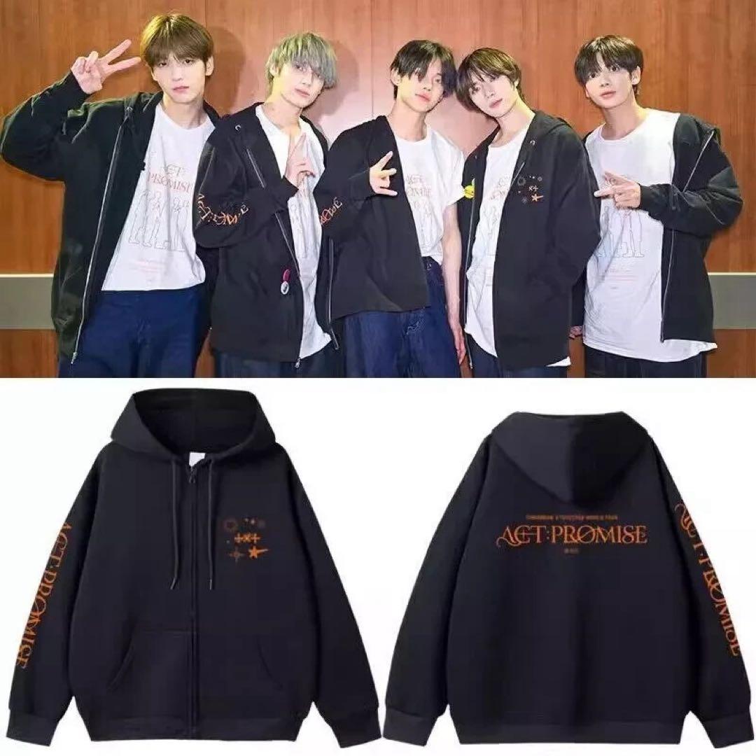 TXT ACT:PROMISE in US パーカーL