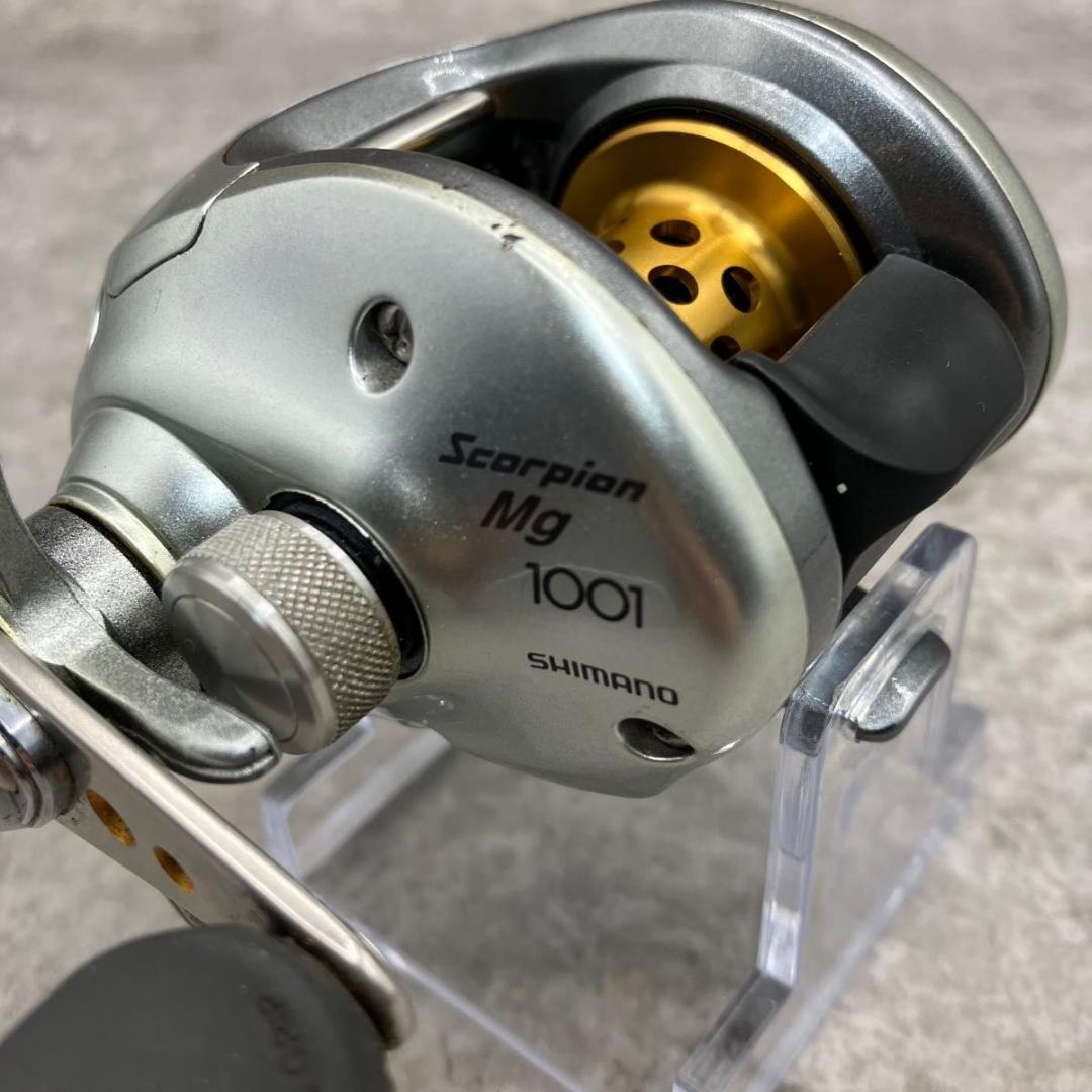 希少 日本製 SHIMANO スコーピオン Mg 1001 左 リール シマノ