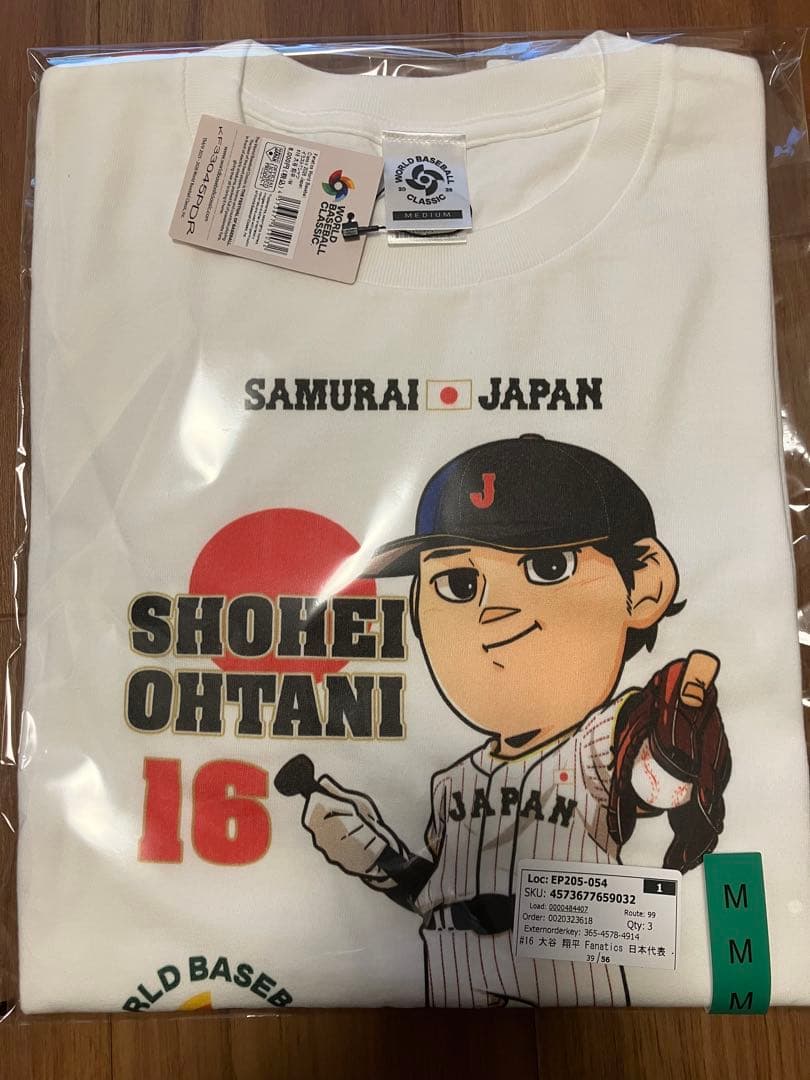大谷翔平 Fanatics 日本代表 Tシャツ WBC 2026 Mサイズ