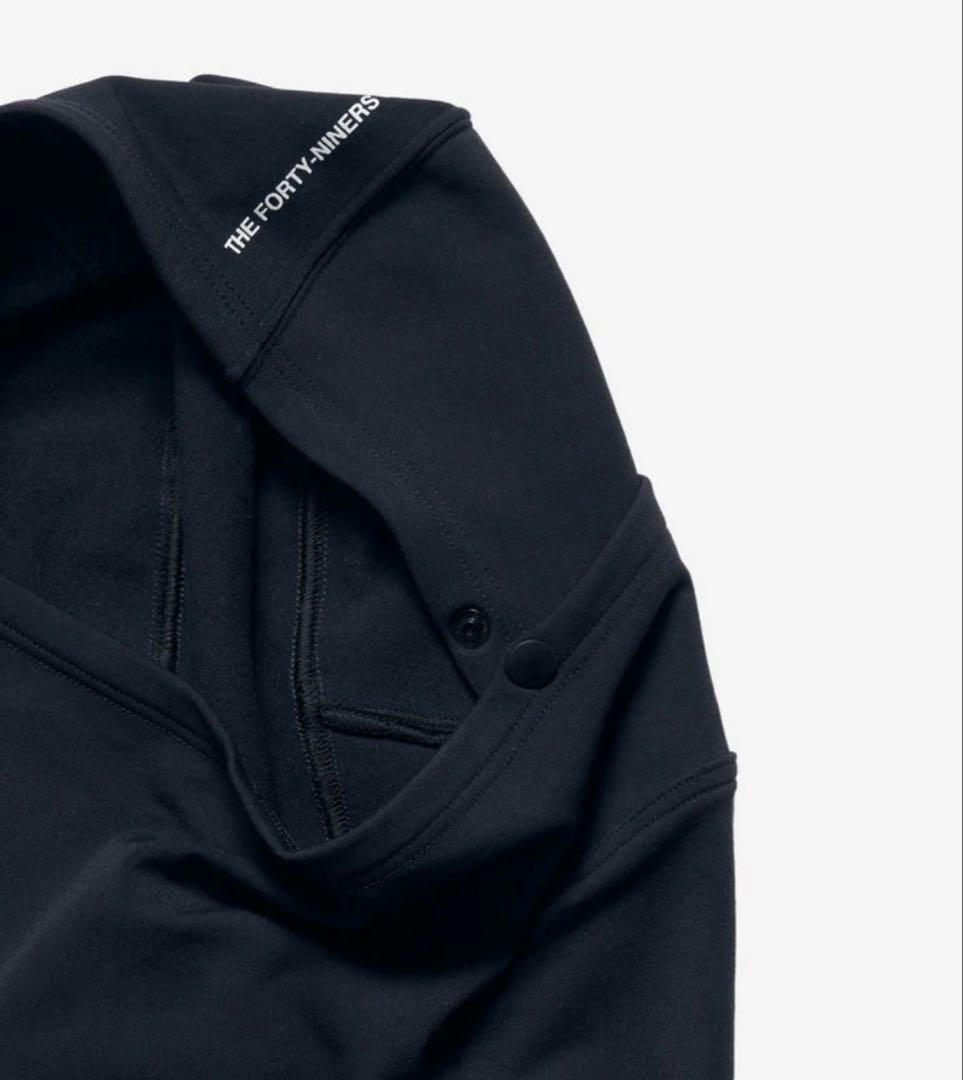 TFW49 LS BRUSHED HOODIE M ライトグレー
