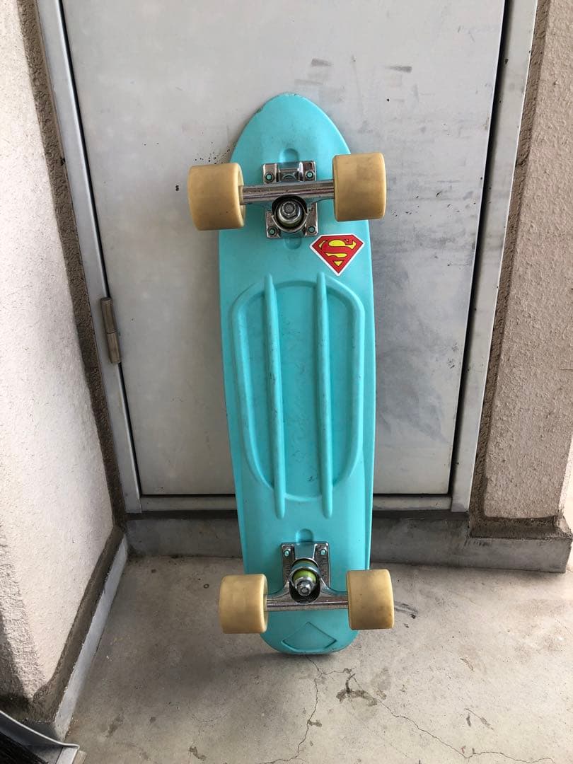 ダイヤモンド スケートボード 水色