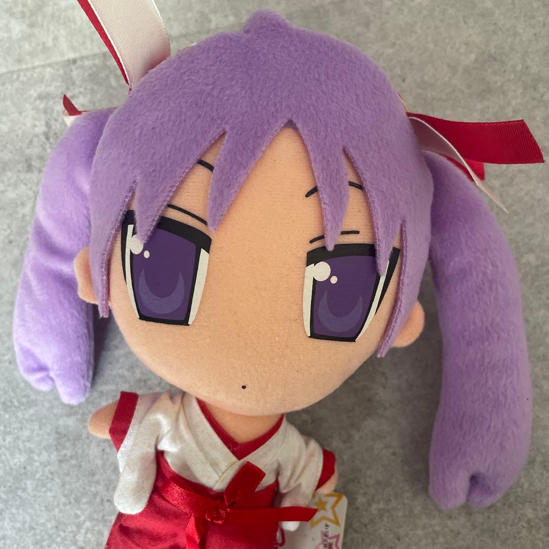 らき⭐︎すた　柊かがみ　ぬいぐるみ　巫女ver. 激レア　アニメグッズ　平成レトロ