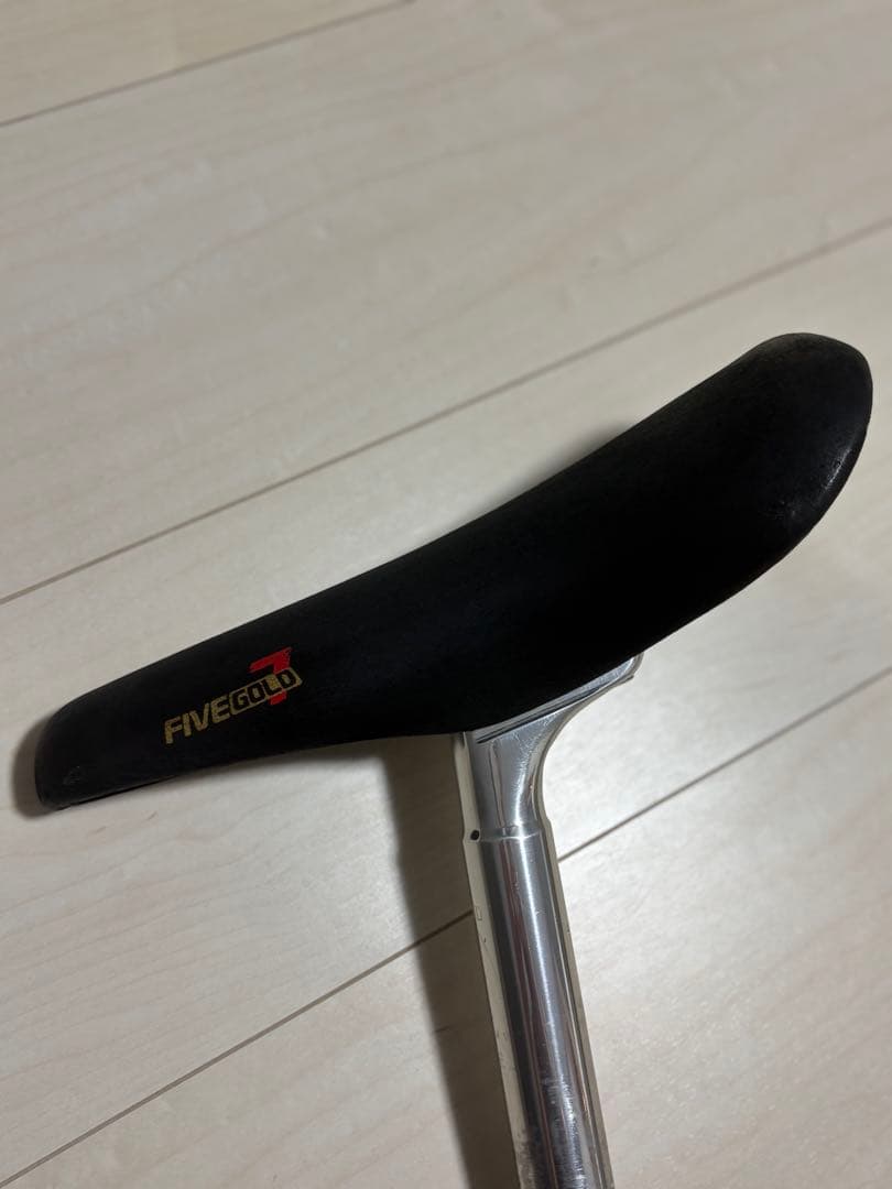 NJS シートポスト27.2 FIVEGOLD7 スエード セット