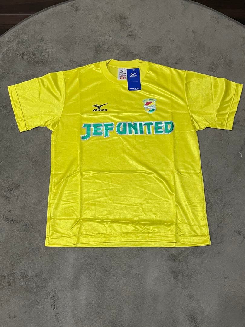 【新品未使用】Mizuno JEF UNITED イエロー Tシャツ Ｌサイズ