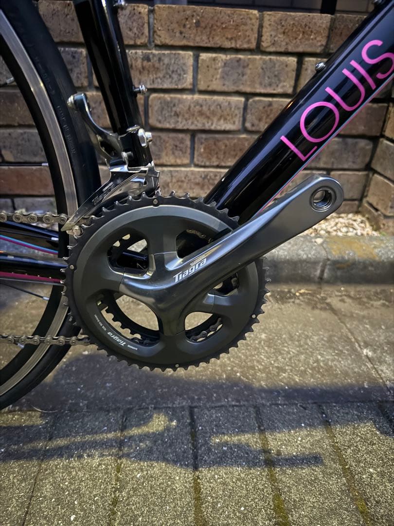 ルイガノ ロードバイクLGS-WTR Lレバー、バーテープ新品