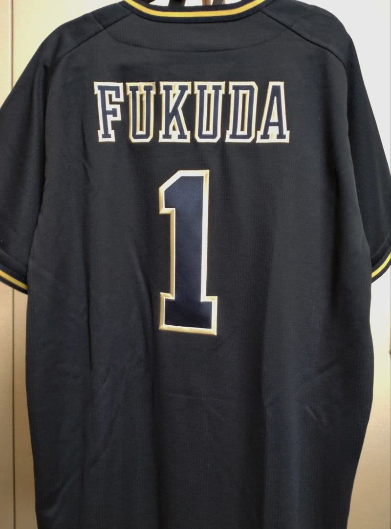 オリックス バファローズ　福田周平　選手 ユニフォーム 背番号1　Lサイズ