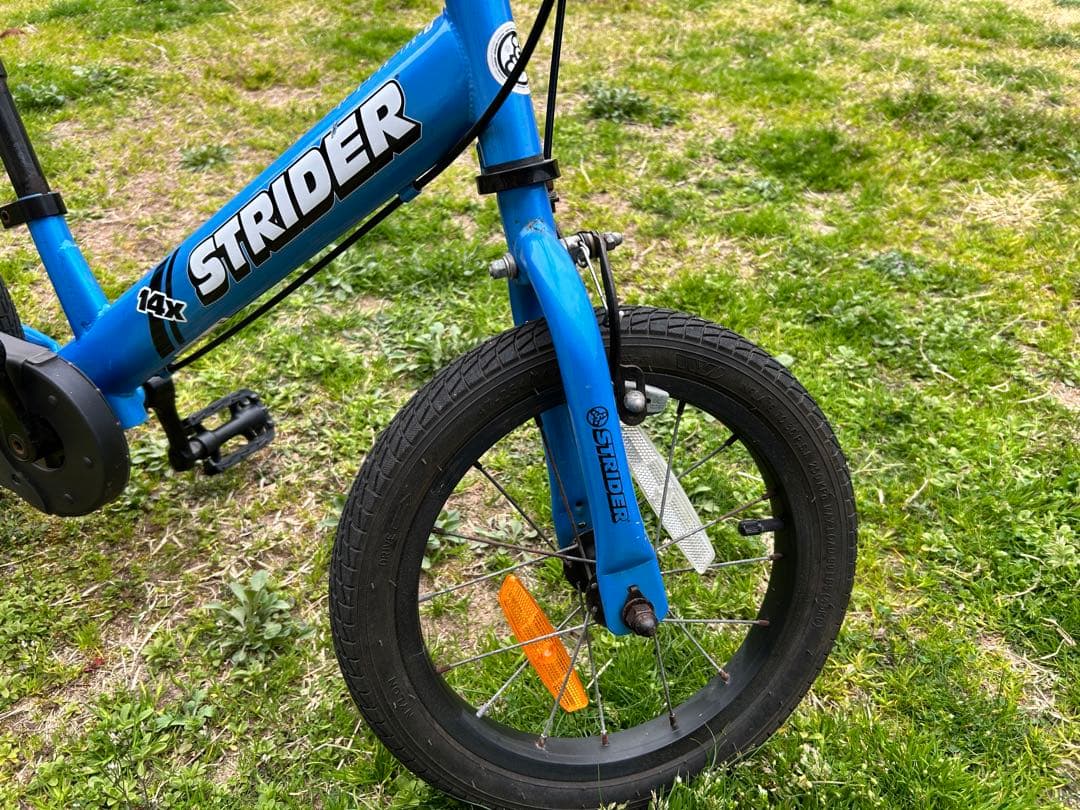 STRIDER 14x キッズバイク 青