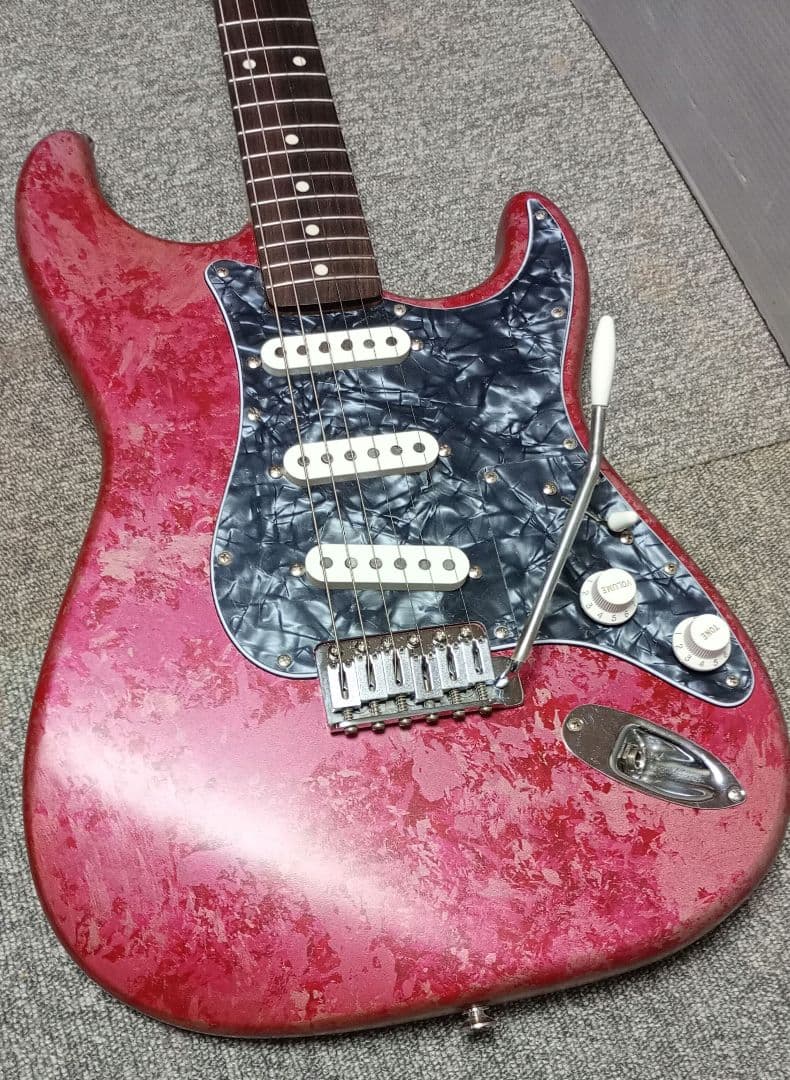 ストラトタイプ ラッカー splash burgandy PG2枚 3.25kg