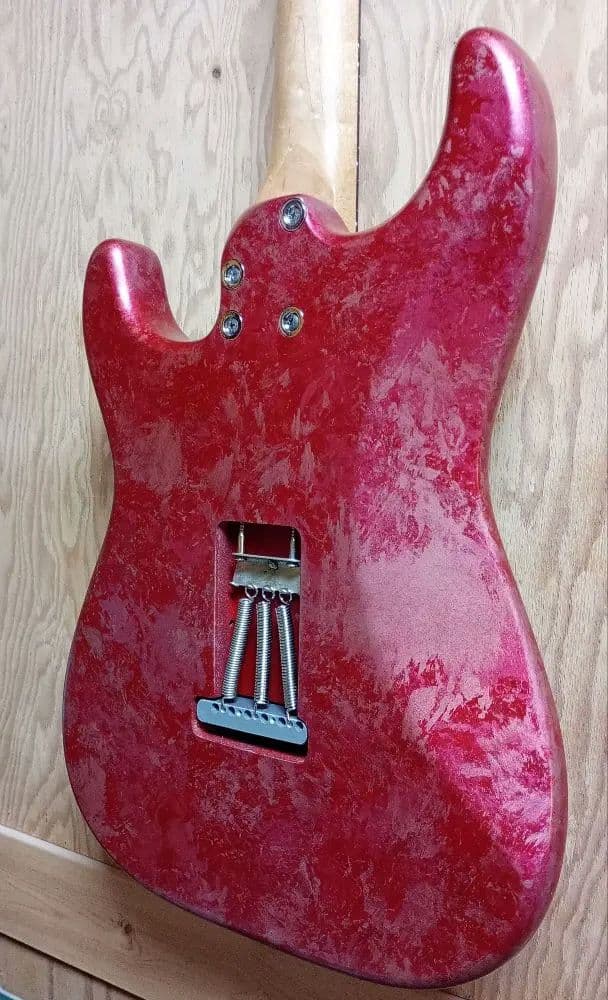 ストラトタイプ ラッカー splash burgandy PG2枚 3.25kg