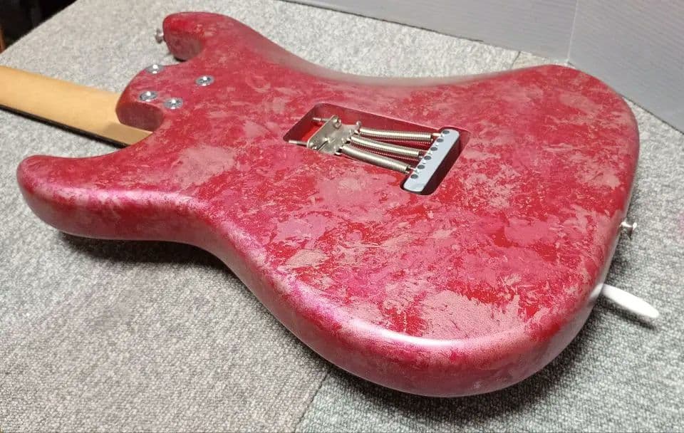 ストラトタイプ ラッカー splash burgandy PG2枚 3.25kg