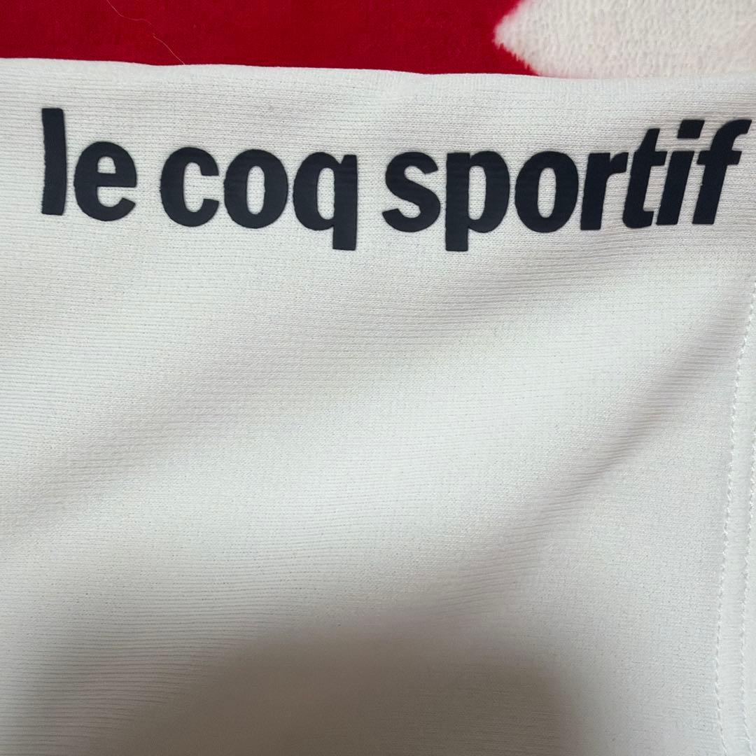 le coq sportif ストライプポロシャツ LLサイズ