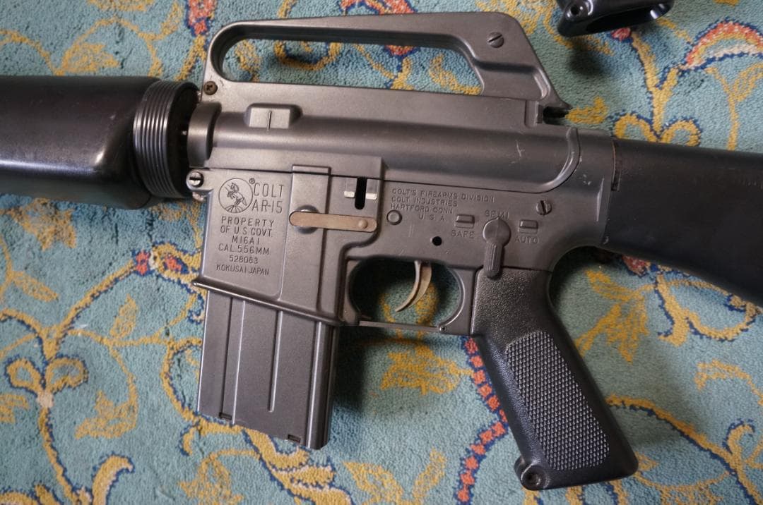 ガスガン2点　ジャンク品　コクサイ　JAC　　M16A1　ASGK規格