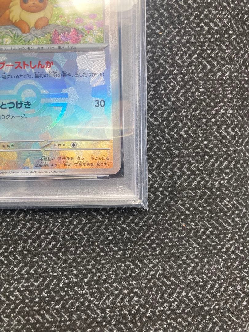 イーブイマスターボールミラーPSA10