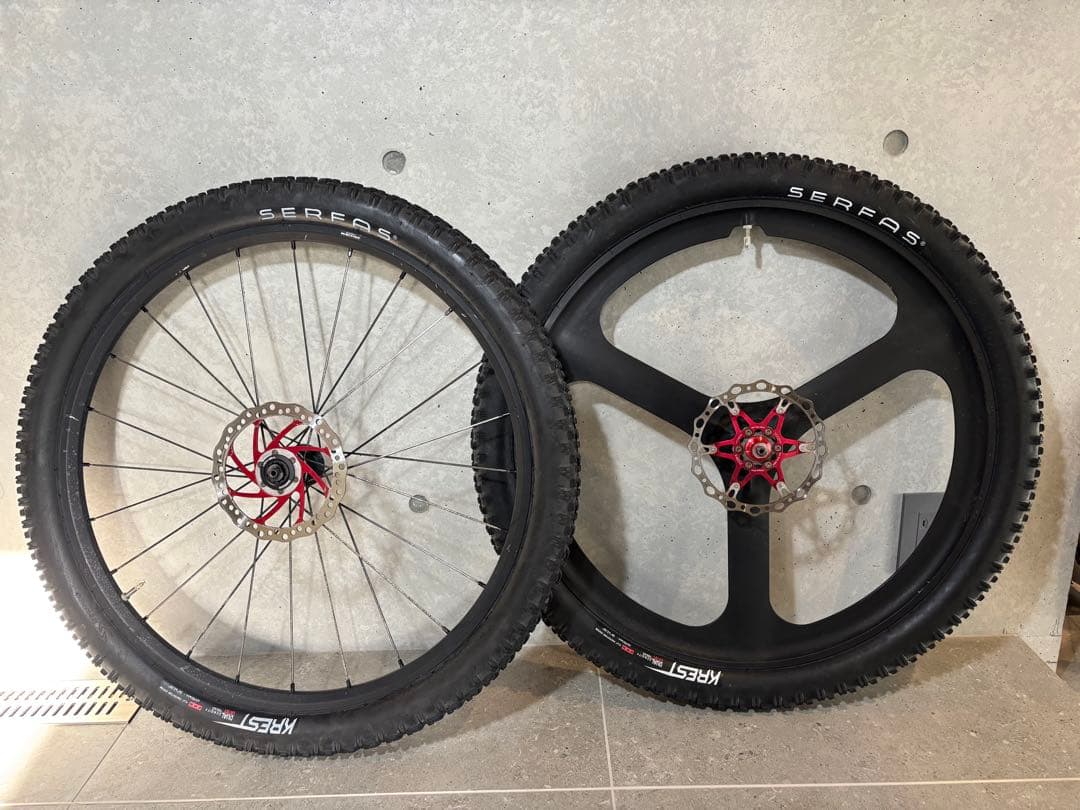 MTB 26inch ホイール 前後セット