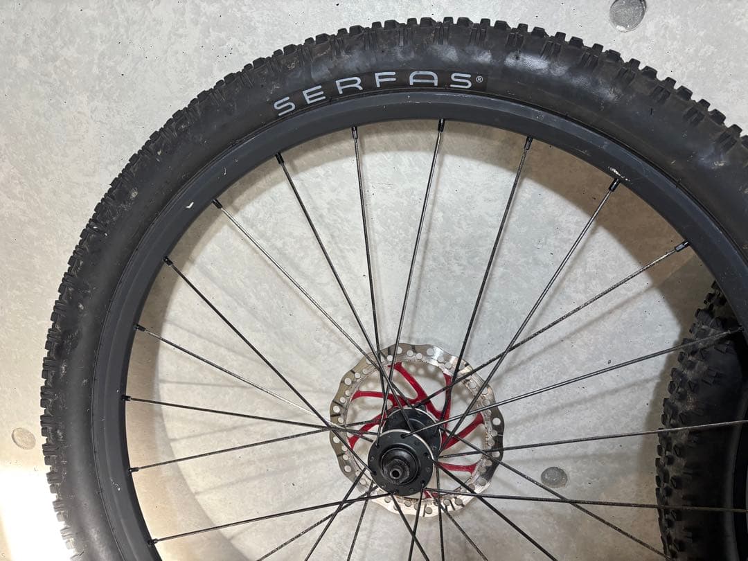 MTB 26inch ホイール 前後セット