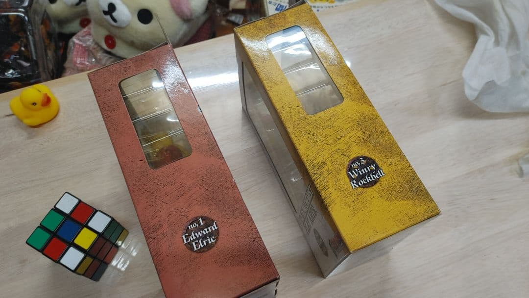 鋼の錬金術師プレイアーツ　エドワードエルリック　ウィンリーロックベル