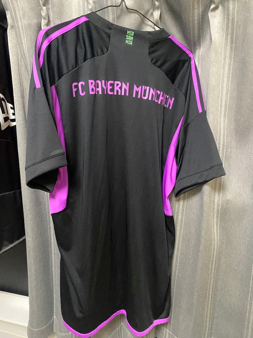 FC Bayern München アディダス　XL/ブラック