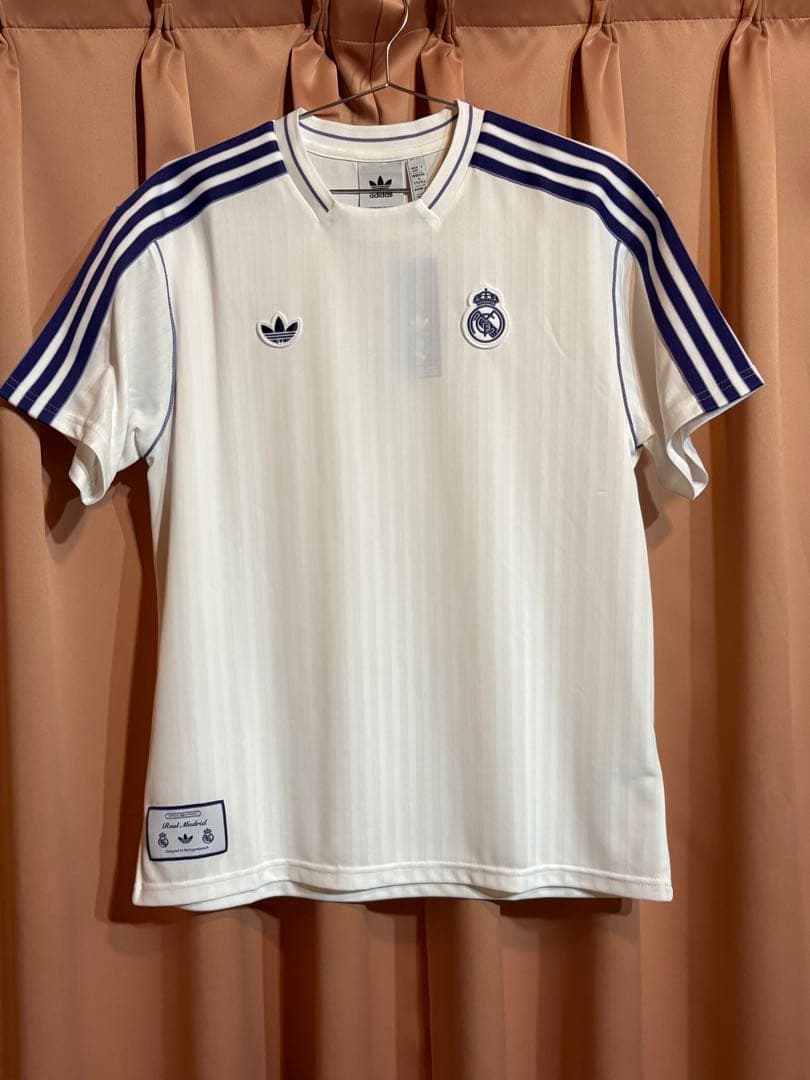 adidas レアル・マドリード ホワイトシャツ L