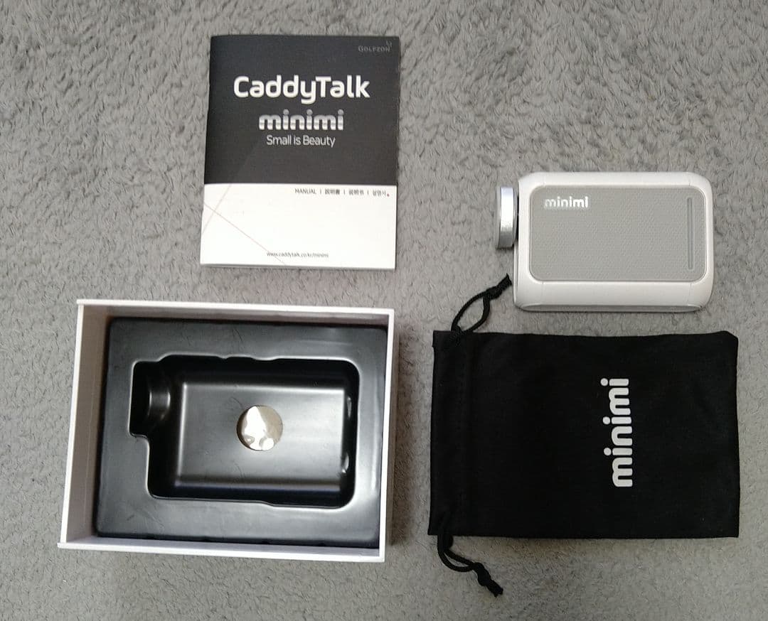 【値下げ】ゴルフレーザー距離計　CaddyTalk minimi