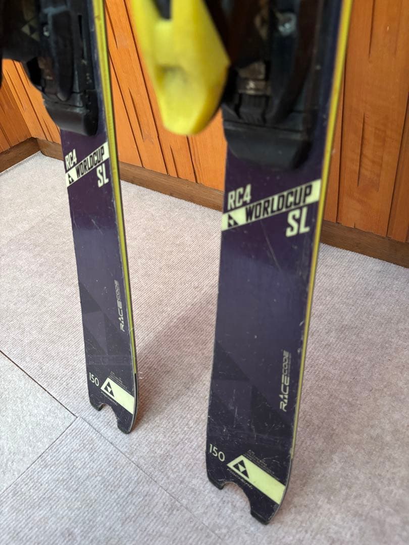 最終値下げ　Fischer RCA Worldcup SL スキー板 150cm