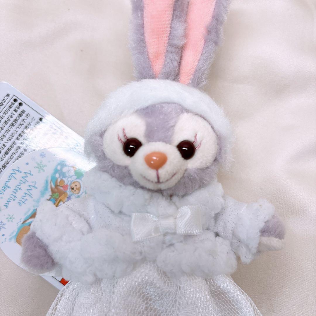 ☆タグ付き☆ステラルー ホワイトウィンタータイムワンダーズ ぬいぐるみバッジ