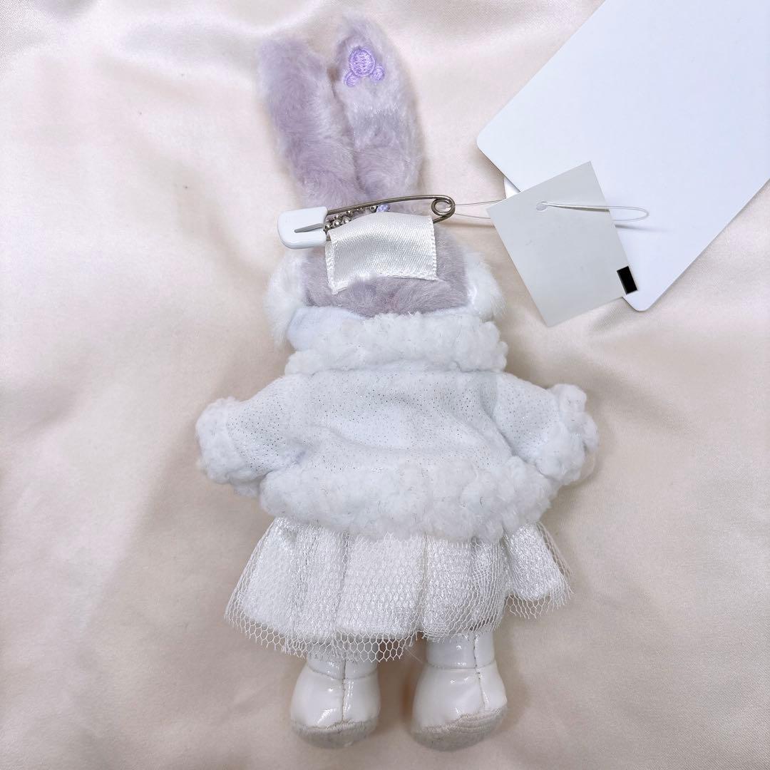 ☆タグ付き☆ステラルー ホワイトウィンタータイムワンダーズ ぬいぐるみバッジ