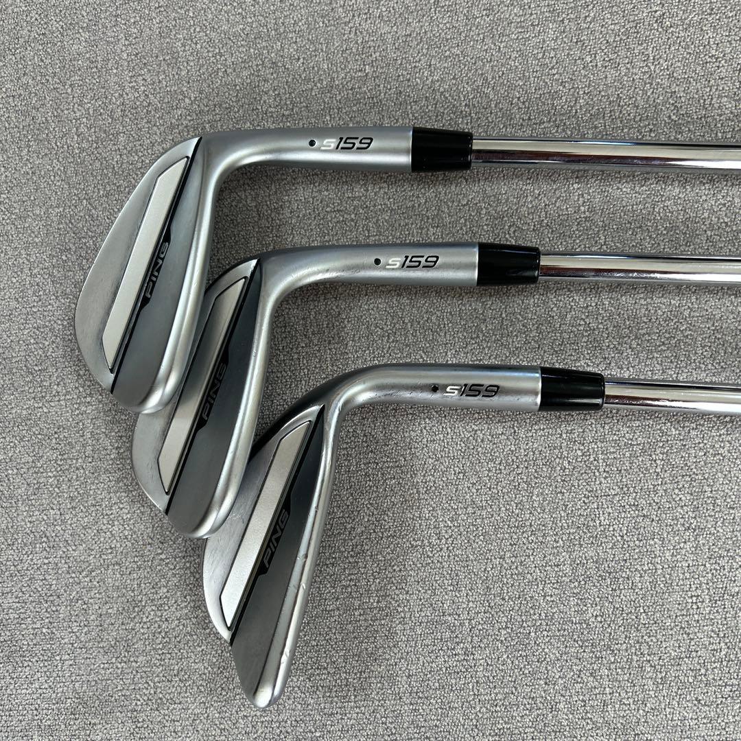 中古品 ピン PING ウエッジ S159 NS750NEO 3本セット
