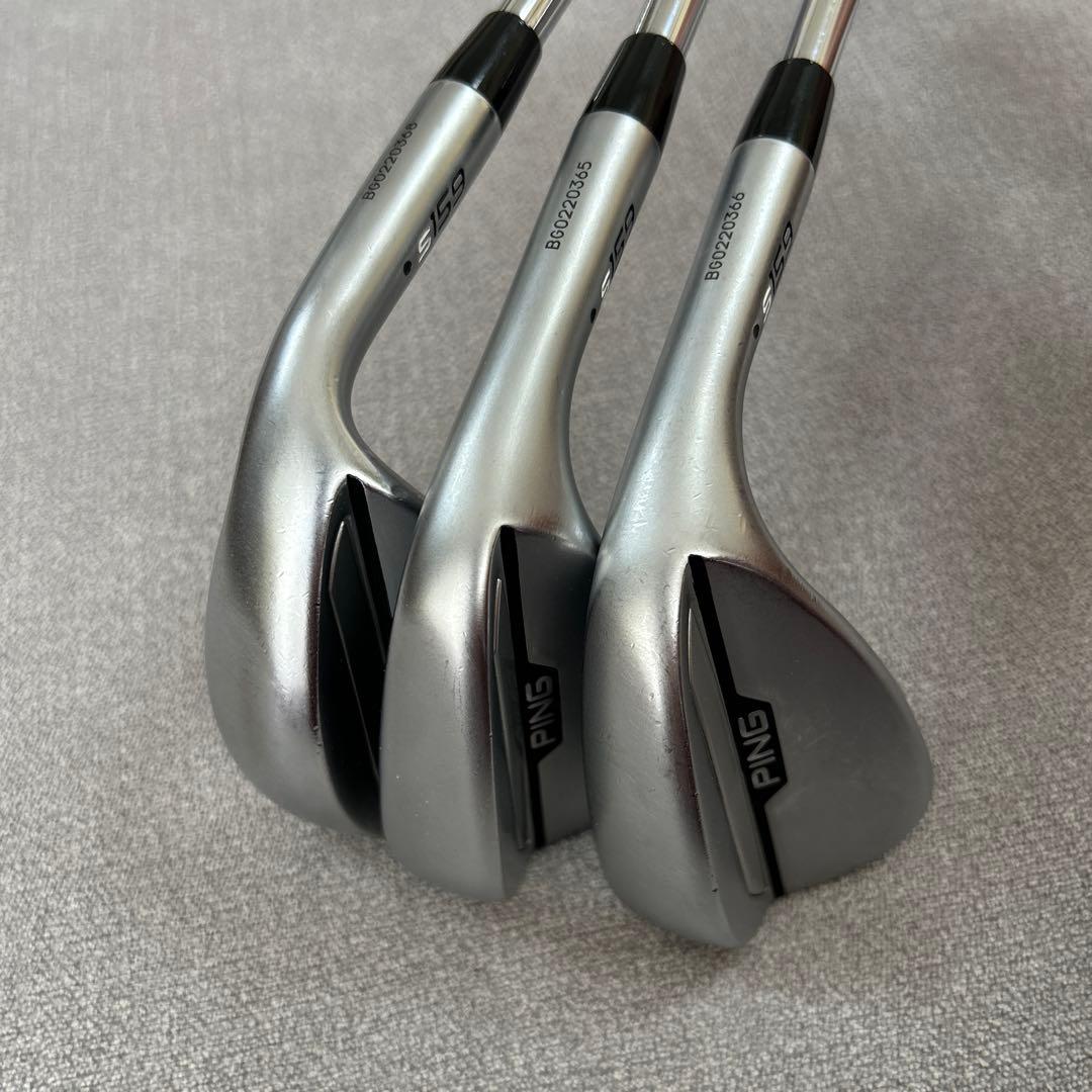 中古品 ピン PING ウエッジ S159 NS750NEO 3本セット