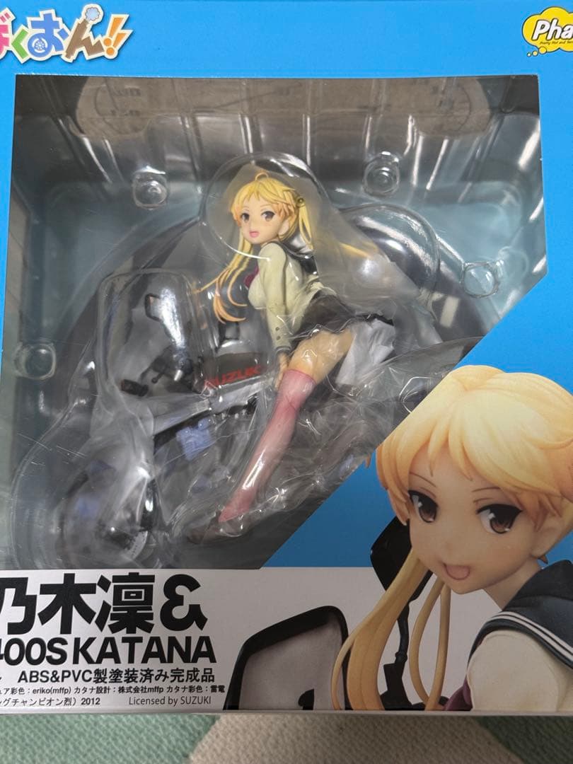 ばくおん‼︎ 鈴乃木凜＆GSX400Sカタナ 1/10 完成品フィギュア