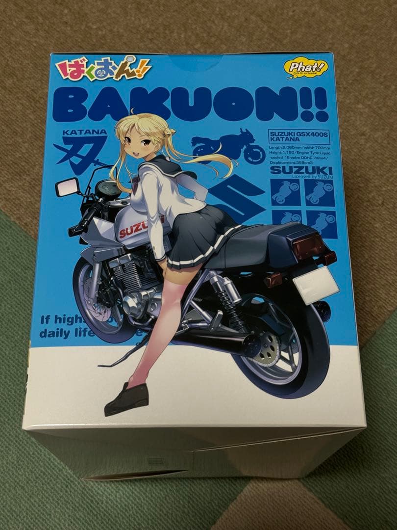 ばくおん‼︎ 鈴乃木凜＆GSX400Sカタナ 1/10 完成品フィギュア