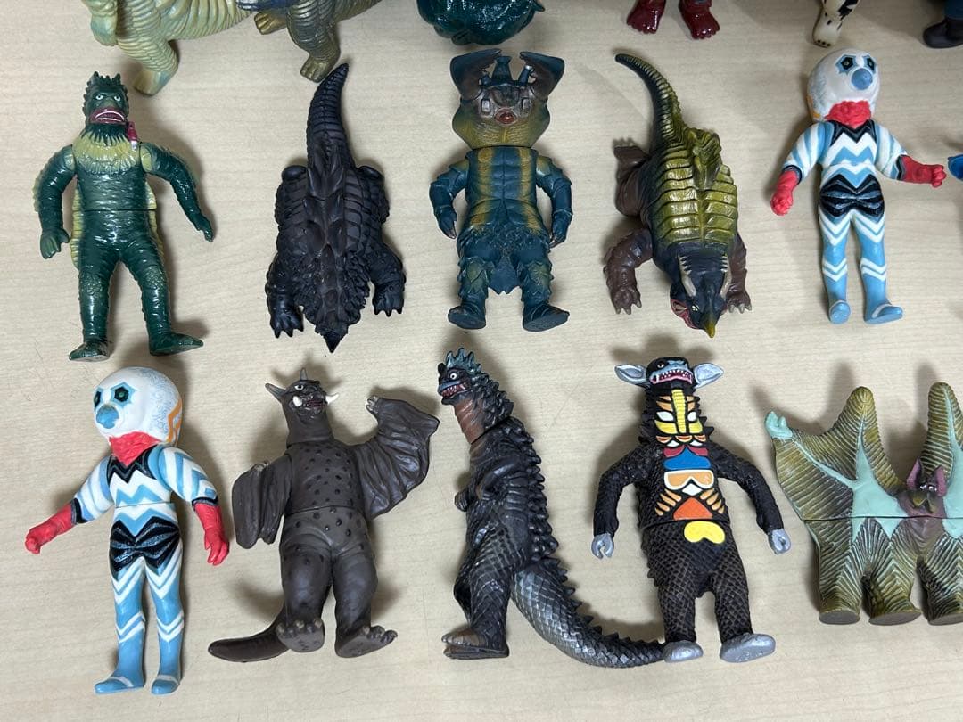 ウルトラマン　怪獣　ソフビ　ミニフィギュア　ソフビ道　22体