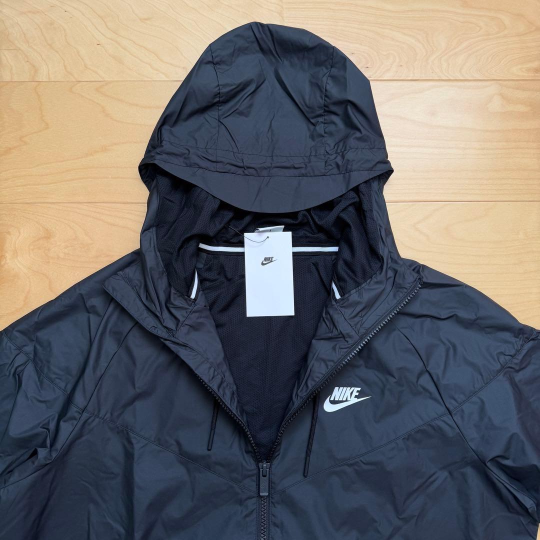 NIKEナイキ　ウィンドブレーカー　ウィンドランナージャケット　黒　M 新品