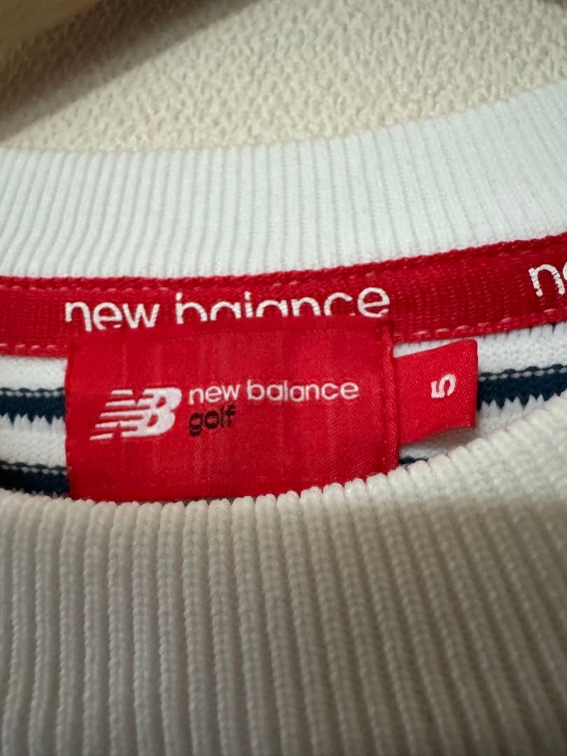 希少　美品　Newbalance Golf ニューバランスゴルフ　ニット　5