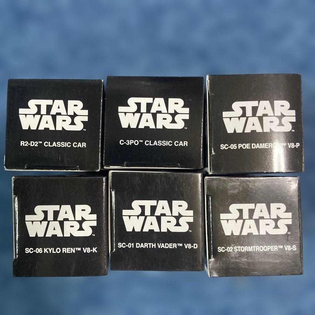 スターウォーズトミカ6点セット外箱破損有り