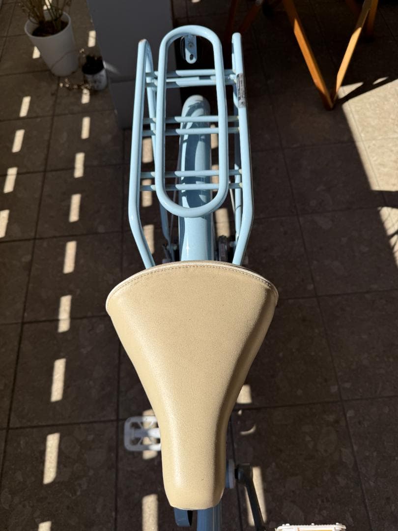 【直接引取限定】ポンポネット 24インチ ジュニア自転車 オートライト 水色
