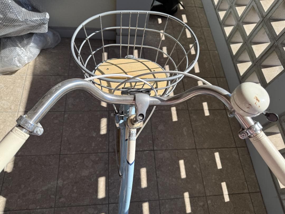 【直接引取限定】ポンポネット 24インチ ジュニア自転車 オートライト 水色