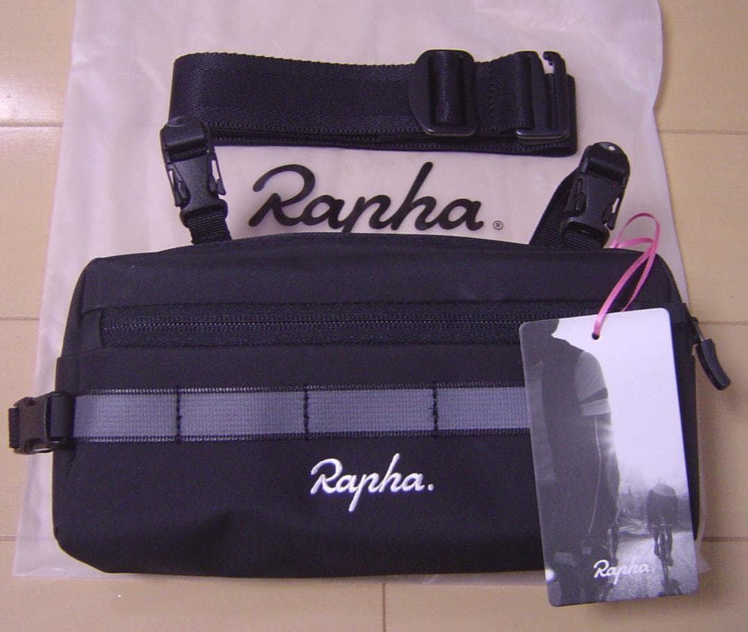 ◆新品！Rapha　ラファ　Bar Bag　バーバッグ　ブラック　ハンドル◆