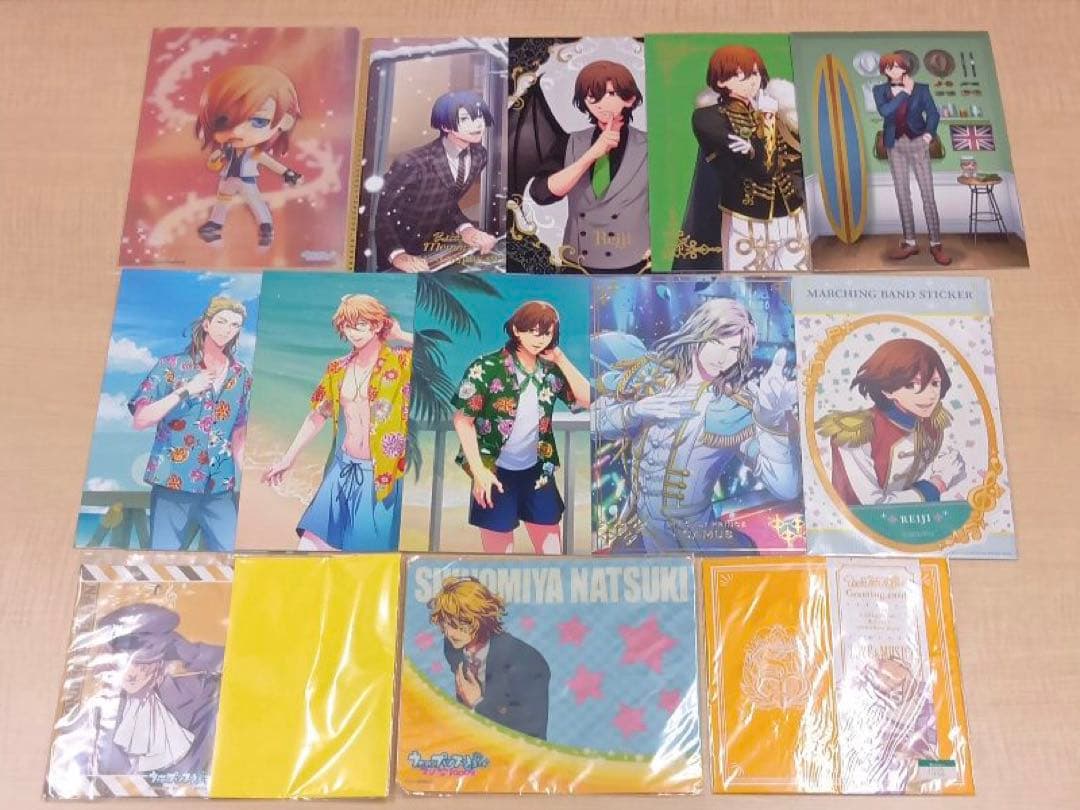 ❶うたプリ クリアファイル ポストカード ブロマイド 色紙など 大量 まとめ売り