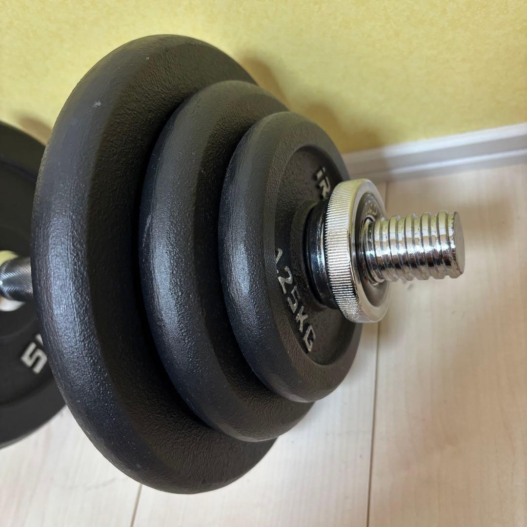 【美品】 IROTEC ダンベル セット 20kg アイロテック ②