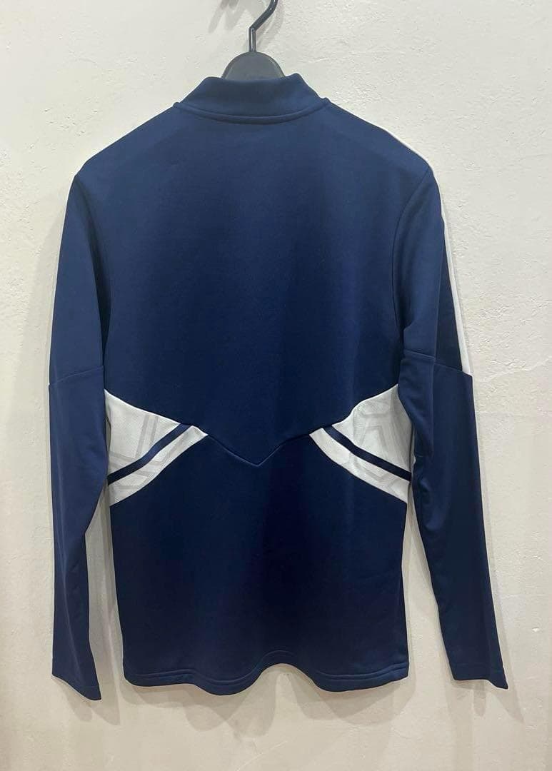 adidas　新品　 ネイビー ハーフジップジャージ上下　メンズ S