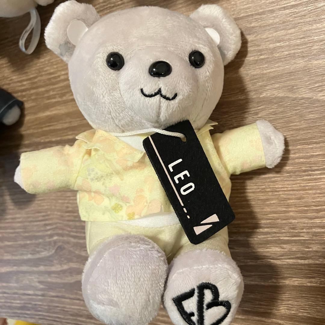 BE:FIRST LEOくまぬいぐるみ　4つセット