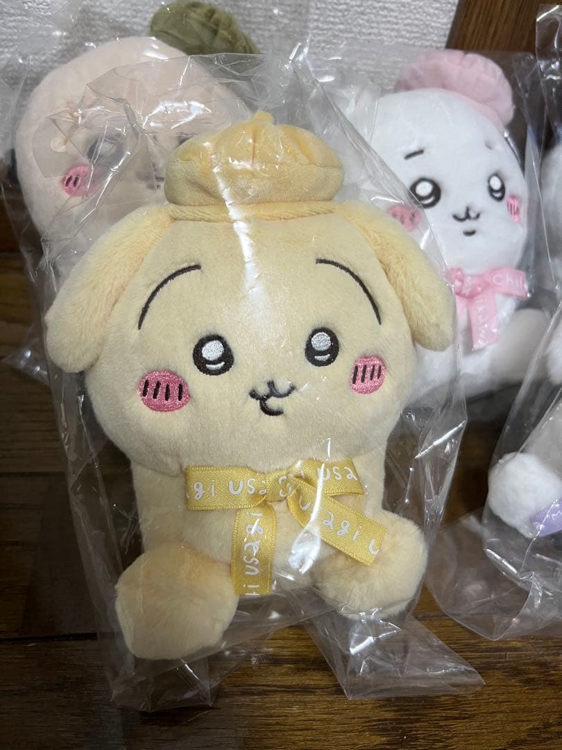 ちいかわ　お座りぬいぐるみ東京駅5体セット