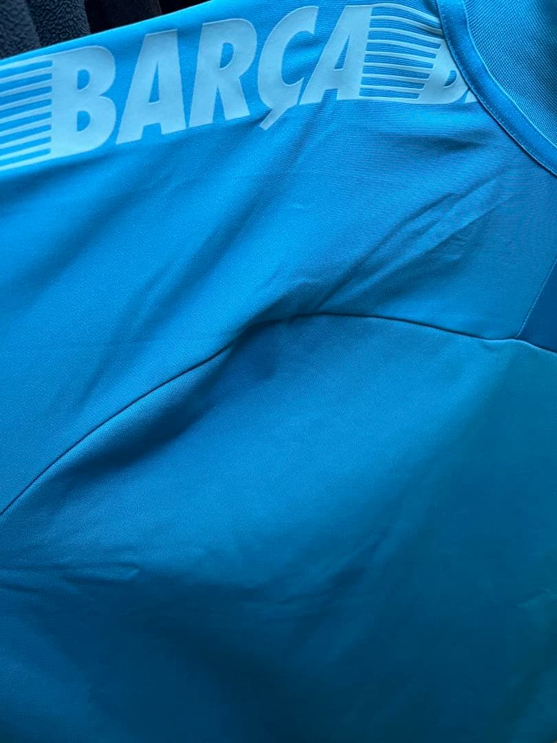 【上下セット】FCBarcelona ジャージ上下 XL 水色 NIKE